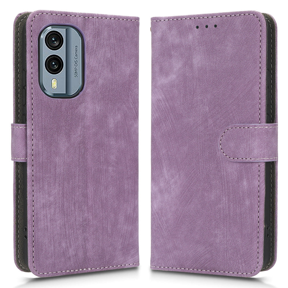 Pro Nokia X30 5G magnetická spona PU kožený kryt telefonu s blokováním RFID Pouzdro na telefon odolné proti poškrábání se stojánkem na peněženku Pro Nokia X30 5G magnetická spona PU kožený kryt telefonu s blokováním RFID Pouzdro na telefon odolné proti poškrábání se stojánkem na peněženku